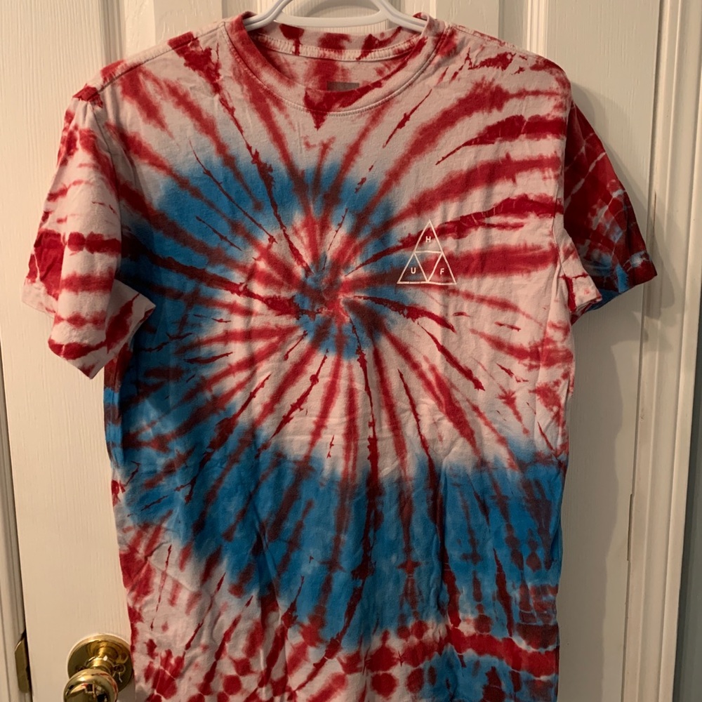 Huf Essentials Triple Triangle Tie Dye T-Shirt